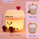 Bubble Boba Tea Night Light