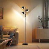 Modern LED Floor Lamp with Remote Control